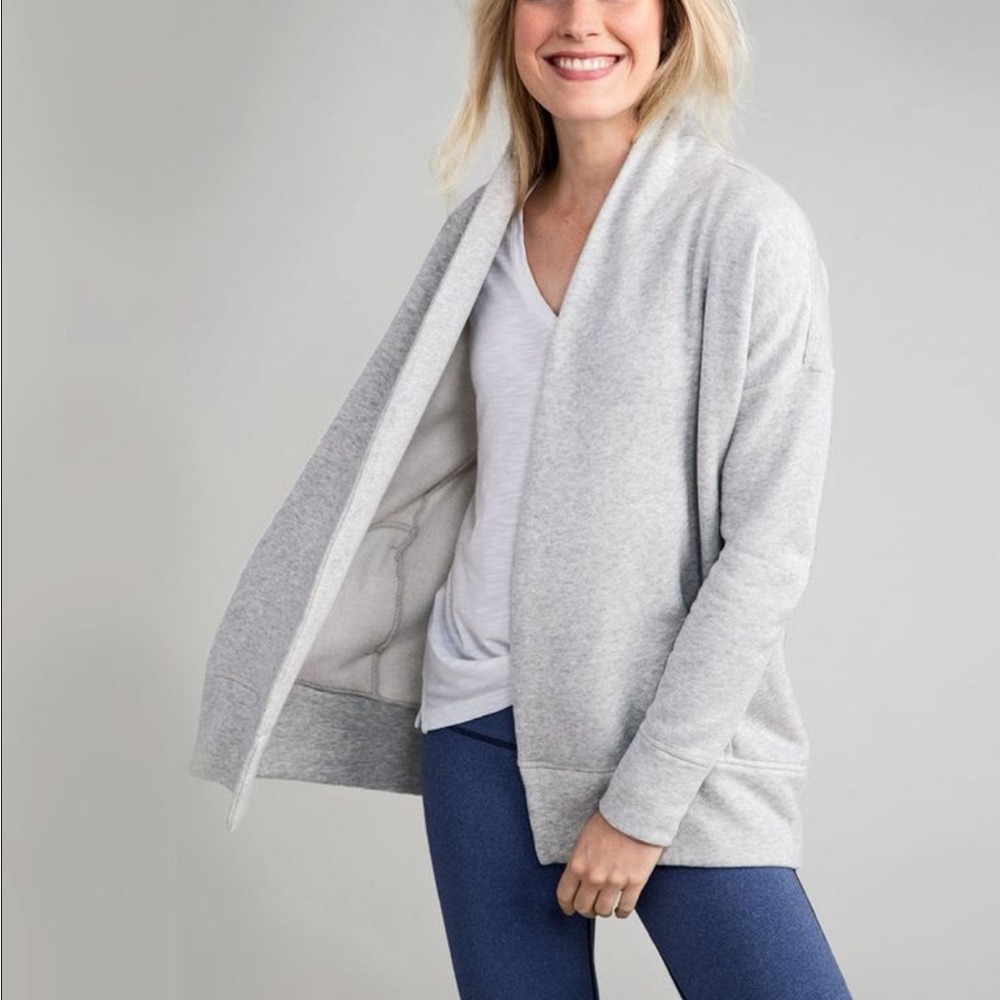 Vineyard Vines Open Front Knit Jacket